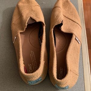 Men’s burlap Toms